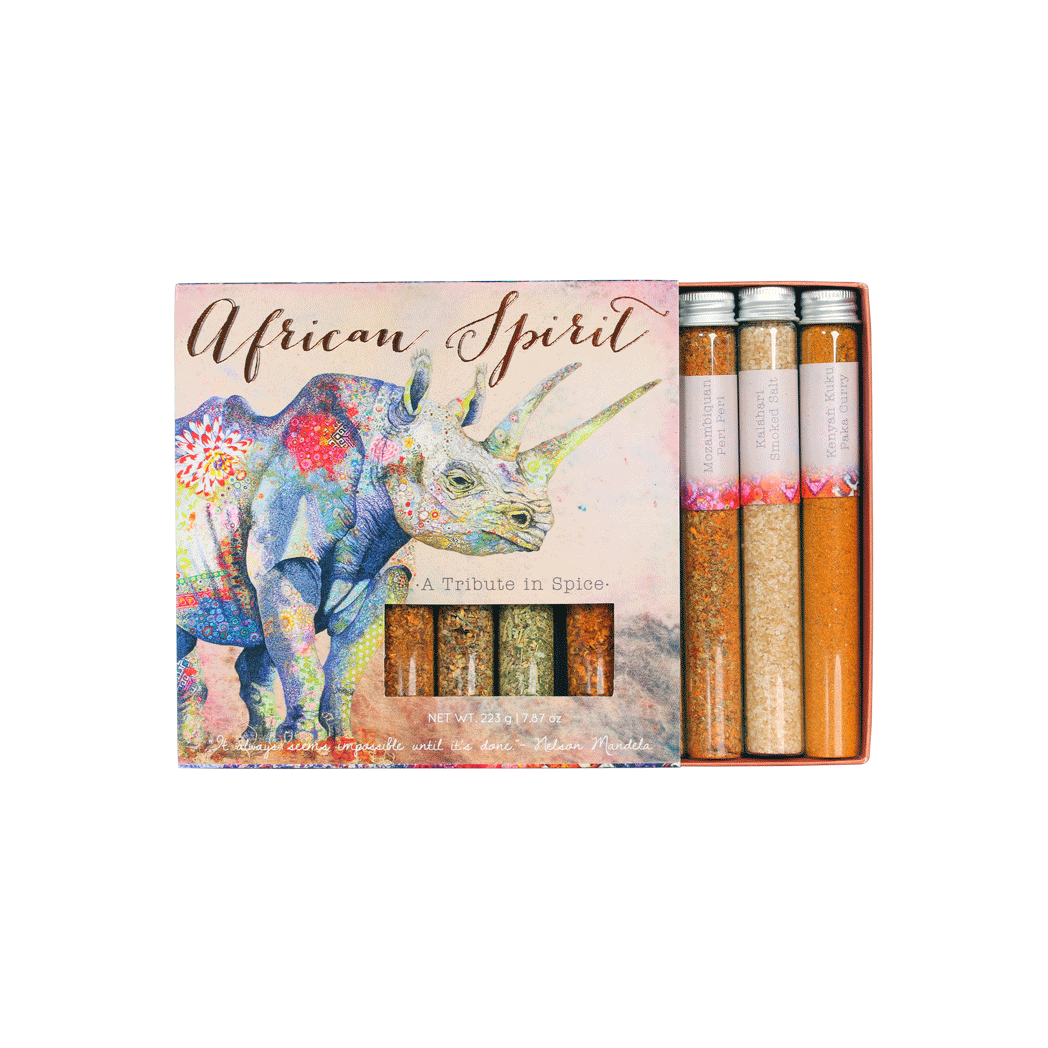 African Spirit | Collection of 8 Traditional African Spices