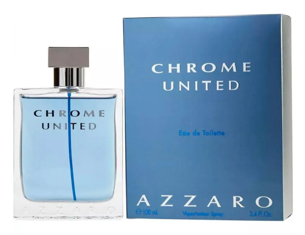 Azzaro Chrome United Eau De Toilette Spray 100ml