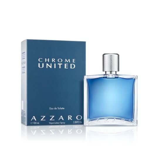 Azzaro Chrome United Eau De Toilette Spray 100ml