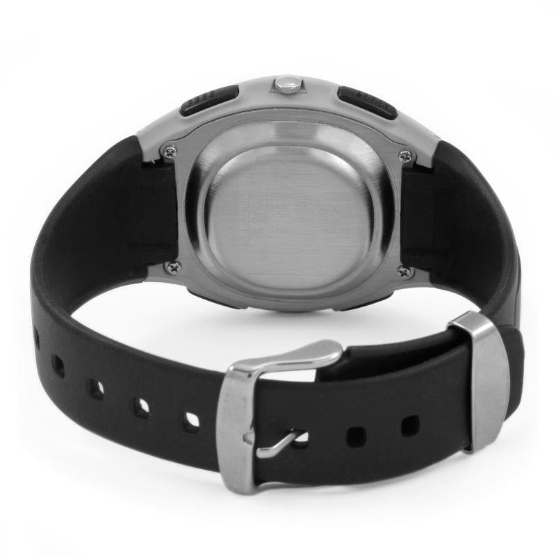 Lorus Mens Dual Time Black Strap Watch - R2389GX9