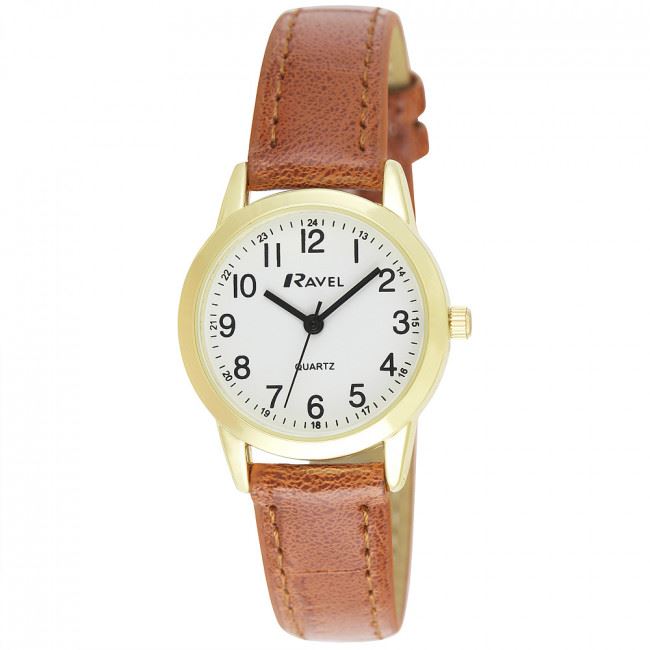 Ravel Ladies Classic Leather Strap Watch R0132.25.2