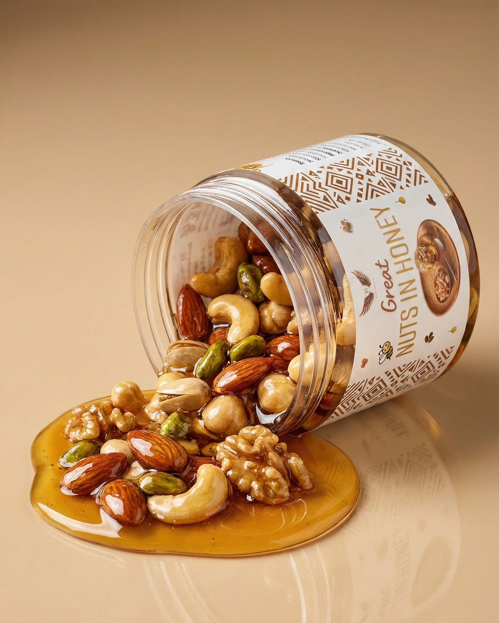 GREAT NUTS IN HONEY COMBO PACK ( 2 Bottles )