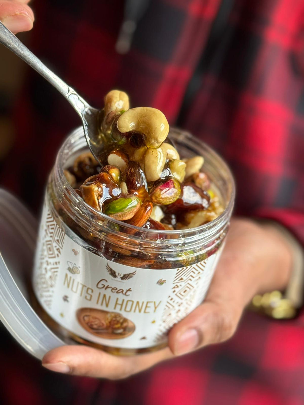 GREAT NUTS IN HONEY 450g