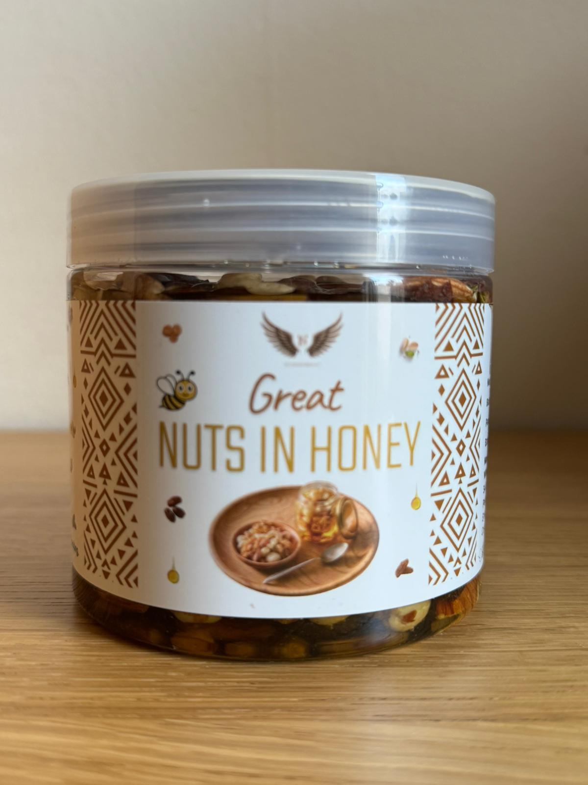 GREAT NUTS IN HONEY 450g