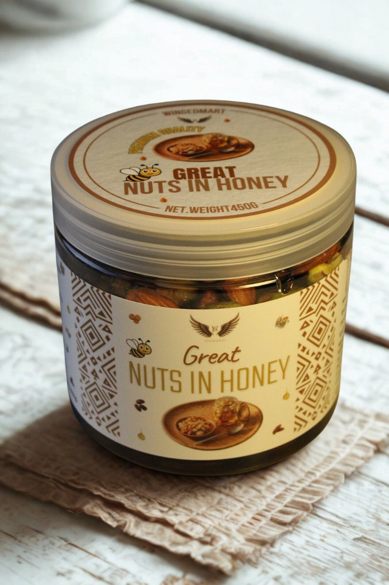 GREAT NUTS IN HONEY 450g